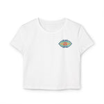 Beach Vibes Women's Baby Tee | Summer Graphic Tee, Casual Shirt, Vacation Top, Pool Party Wear, Perfect Gift for Her